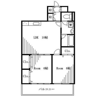 東京都板橋区小茂根２丁目 賃貸マンション 2LDK