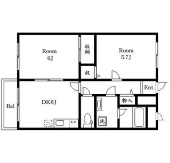 東京都板橋区赤塚新町３丁目 賃貸マンション 2DK