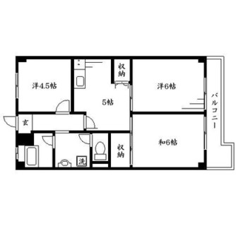 東京都板橋区成増１丁目 賃貸マンション 3K