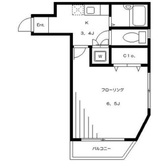 東京都練馬区春日町２丁目 賃貸マンション 1K