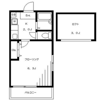 東京都練馬区平和台３丁目 賃貸アパート 1K