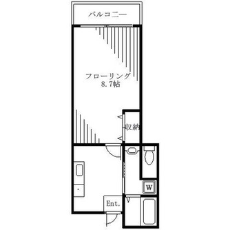 東京都練馬区小竹町２丁目 賃貸マンション 1K