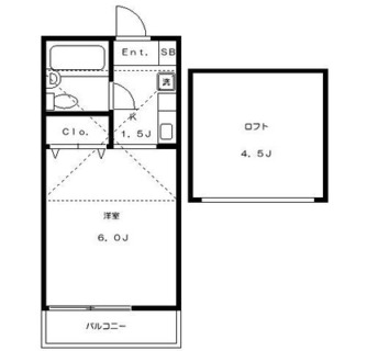 東京都練馬区北町６丁目 賃貸アパート 1K