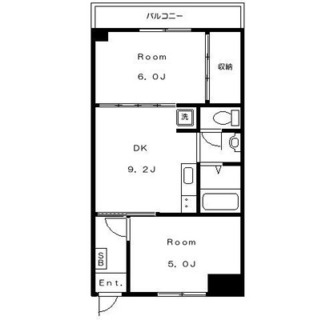 東京都練馬区田柄１丁目 賃貸マンション 2DK