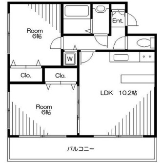 東京都板橋区成増１丁目 賃貸マンション 2LDK