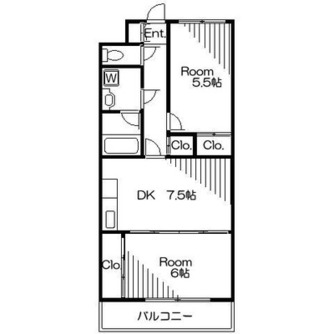 東京都板橋区赤塚２丁目 賃貸マンション 2DK