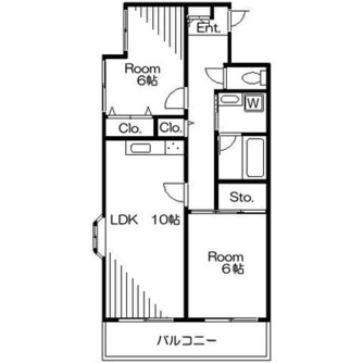 東京都板橋区成増１丁目 賃貸マンション 2LDK