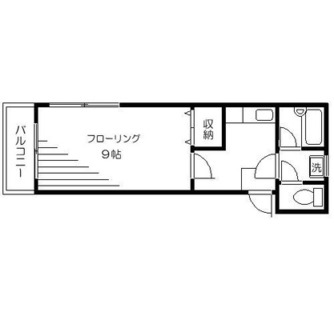 東京都豊島区要町１丁目 賃貸マンション 1K