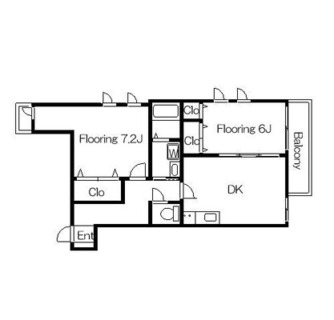 東京都板橋区成増３丁目 賃貸マンション 2DK