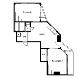 東京都豊島区要町３丁目 賃貸マンション 2LK