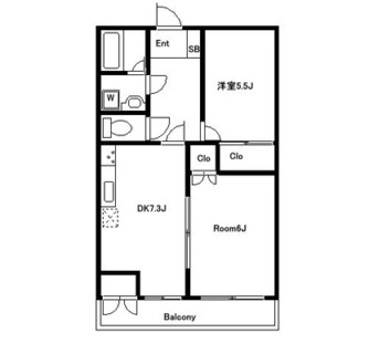 東京都練馬区小竹町２丁目 賃貸マンション 2DK