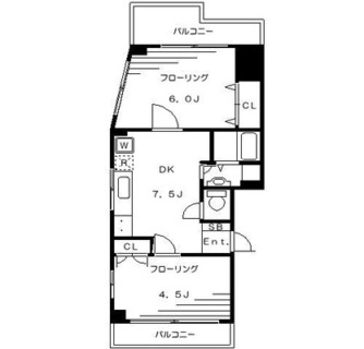 東京都豊島区池袋２丁目 賃貸マンション 2DK