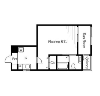 東京都練馬区平和台４丁目 賃貸マンション 1K