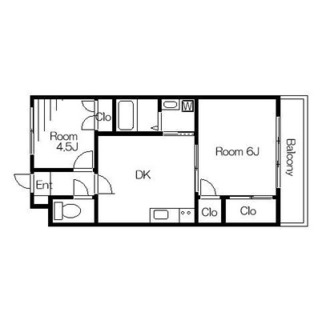 東京都練馬区平和台２丁目 賃貸マンション 2DK