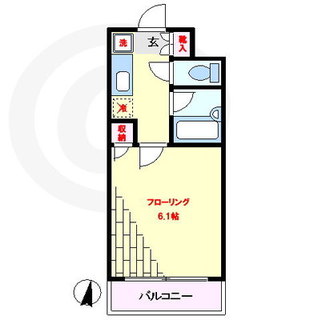 東京都豊島区西池袋３丁目 賃貸マンション 1K