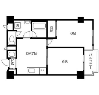 東京都豊島区東池袋１丁目 賃貸マンション 2DK