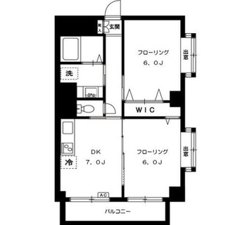 東京都豊島区高松２丁目 賃貸マンション 2DK