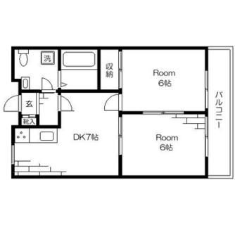 東京都豊島区要町３丁目 賃貸マンション 2DK