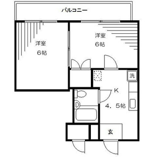 東京都板橋区成増２丁目 賃貸マンション 2K