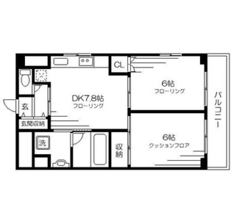 東京都練馬区氷川台２丁目 賃貸マンション 2DK