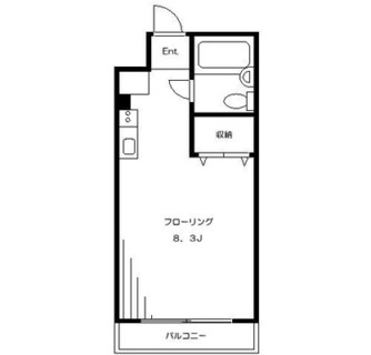 東京都豊島区千早２丁目 賃貸マンション 1R