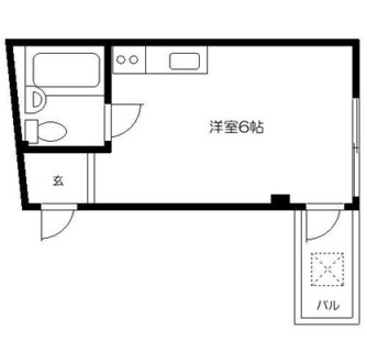 東京都豊島区高田１丁目 賃貸マンション 1R