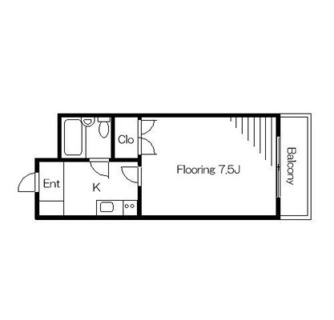 東京都練馬区小竹町２丁目 賃貸マンション 1K