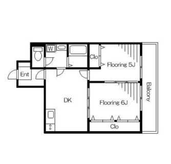 東京都板橋区小茂根２丁目 賃貸マンション 2DK