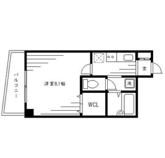 東京都豊島区高田２丁目 賃貸マンション 1K