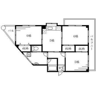 東京都板橋区向原１丁目 賃貸マンション 3K