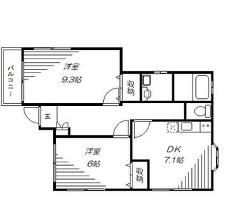 東京都練馬区早宮２丁目 賃貸マンション 2DK