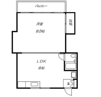 東京都練馬区春日町２丁目 賃貸アパート 1LDK