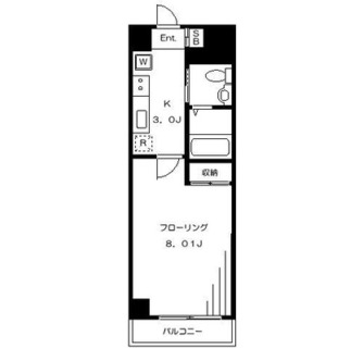 東京都板橋区赤塚新町２丁目 賃貸マンション 1K