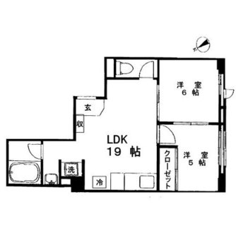 東京都豊島区池袋本町１丁目 賃貸マンション 2LDK