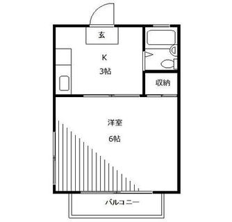 東京都練馬区小竹町２丁目 賃貸アパート 1K