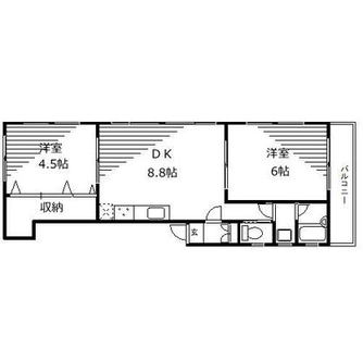 東京都板橋区小茂根４丁目 賃貸マンション 2DK