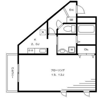 東京都板橋区赤塚７丁目 賃貸マンション 1K