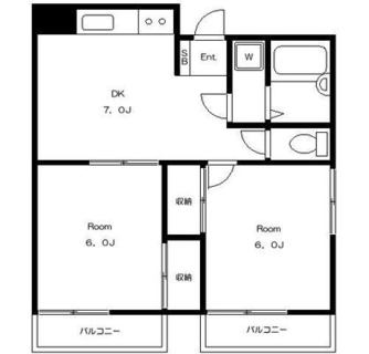 東京都板橋区赤塚新町１丁目 賃貸マンション 2DK