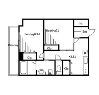 東京都板橋区赤塚１丁目 賃貸マンション 2K