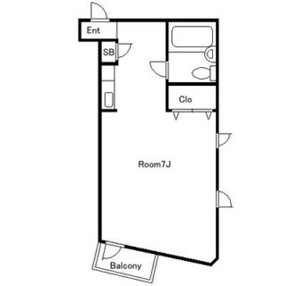 東京都練馬区田柄２丁目 賃貸マンション 1K