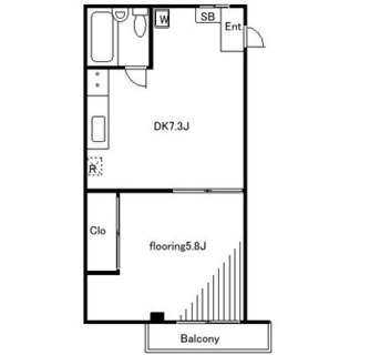 東京都板橋区赤塚新町１丁目 賃貸マンション 1DK