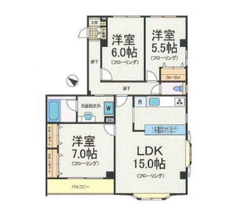 東京都板橋区大谷口２丁目 賃貸マンション 3LDK