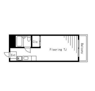 東京都豊島区千早２丁目 賃貸マンション 1R