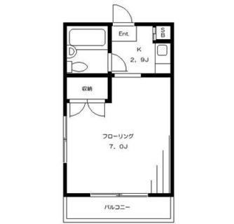 東京都豊島区千早１丁目 賃貸マンション 1K