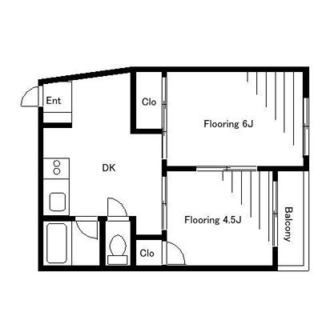 東京都板橋区赤塚２丁目 賃貸マンション 2DK