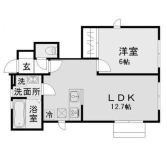 東京都豊島区雑司が谷１丁目 賃貸アパート 1LDK