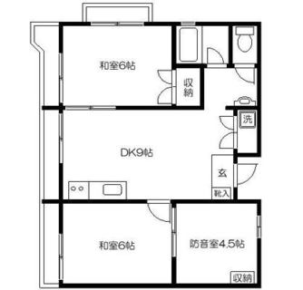 東京都板橋区小茂根１丁目 賃貸マンション 3DK