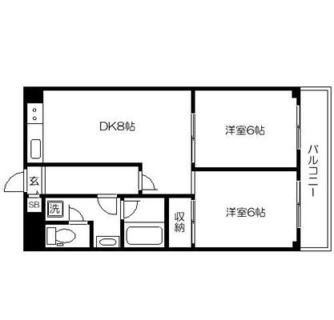 東京都板橋区成増３丁目 賃貸マンション 2DK