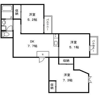 東京都豊島区目白３丁目 賃貸マンション 3DK