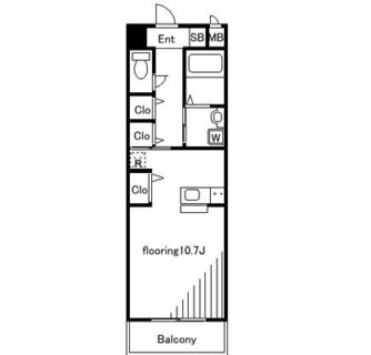 東京都板橋区成増３丁目 賃貸マンション 1K